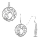 Turkish Handmade Lux Jewelry 925 Sterling Silver Ladies Womans Set 456