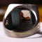 925 Sterling Original Alexandrite Stone Rectangle Model Mens Ring silverbazaaristanbul 