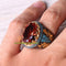 925 Sterling Silver Alexandrite Color Changing Strong Stone Mens Ring silverbazaaristanbul 