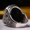 925 Sterling Silver Antique Black Onyx Stone Mens Ring silverbazaaristanbul 