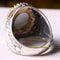 925 Sterling Silver Crown Onyx and Turquoise Stone Mens Ring silverbazaaristanbul 