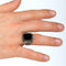 925 Sterling Silver Customizable Black Onyx Stone Mens Ring silverbazaaristanbul 