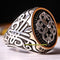 925 Sterling Silver Exclusive Small Black Onyx Stone Mens Ring silverbazaaristanbul 