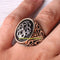 925 Sterling Silver Exclusive Small Black Onyx Stone Mens Ring silverbazaaristanbul 