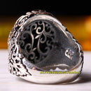 925 Sterling Silver High Quality Natural Onyx Stone Mens Ring silverbazaaristanbul 