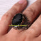925 Sterling Silver High Quality Natural Onyx Stone Mens Ring silverbazaaristanbul 