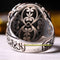 925 Sterling Silver Islamic Sword Natural Onyx Stone Mens Ring silverbazaaristanbul 