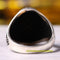 925 Sterling Silver Multi Black Onyx Stone Cute Mens Ring silverbazaaristanbul 