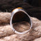 925 Sterling Silver Natural Brown Tigers Eye Stone Mens Ring silverbazaaristanbul 