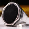 925 Sterling Silver Oval Onyx Stone Mens Ring silverbazaaristanbul 