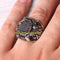 925 Sterling Silver Popular Black Zircon Onyx Stone Mens Ring silverbazaaristanbul 