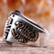 925 Sterling Silver Scorpion Black Onyx Stone Mens Ring silverbazaaristanbul 