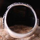 925 Sterling Silver Scorpion Black Onyx Stone Mens Ring silverbazaaristanbul 