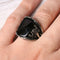 925 Sterling Silver Scorpion Style Solid Onyx Stone Mens Ring silverbazaaristanbul 