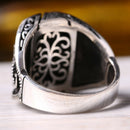 925 Sterling Silver Scorpion Style Solid Onyx Stone Mens Ring silverbazaaristanbul 