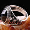 925 Sterling Silver Special Black Onyx Stone Mens Ring silverbazaaristanbul 