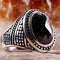 925 Sterling Silver Special Black Onyx Stone Mens Ring silverbazaaristanbul 
