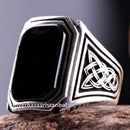 925 Sterling Silver Special Black Onyx Stone Mens Ring silverbazaaristanbul 