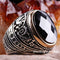 925 Sterling Silver Special Black Onyx Stone Mens Ring silverbazaaristanbul 