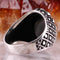 925 Sterling Silver Special Black Onyx Stone Mens Ring silverbazaaristanbul 