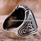 925 Sterling Silver Special Black Onyx Stone Mens Ring silverbazaaristanbul 