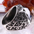 925 Sterling Silver Special Black Onyx Stone Mens Ring silverbazaaristanbul 