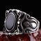 925 Sterling Silver Special Black Onyx Stone Mens Ring silverbazaaristanbul 