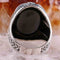 925 Sterling Silver Special Black Onyx Stone Mens Ring silverbazaaristanbul 