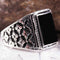 925 Sterling Silver Special Black Onyx Stone Mens Ring silverbazaaristanbul 