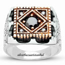 925 Sterling Silver Special Luxury Onyx Stone Mens Man Ring silverbazaaristanbul 
