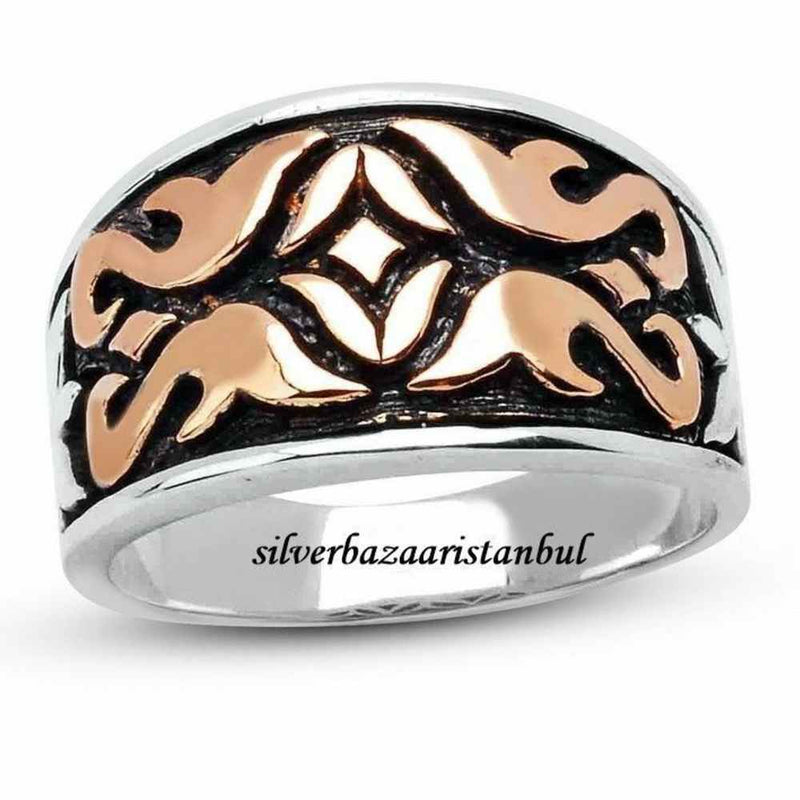 925 Sterling Silver Special Luxury Onyx Stone Mens Man Ring silverbazaaristanbul 