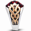 925 Sterling Silver Special Luxury Ruby Stone Mens Ring silverbazaaristanbul 
