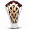 925 Sterling Silver Special Luxury Ruby Stone Mens Ring silverbazaaristanbul 