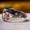 925 Sterling Silver Special White Agate and Zircon Stone Mens Ring silverbazaaristanbul 