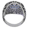 925 Sterling Silver Stylish Sapphire Stone Mens Ring silverbazaaristanbul 