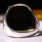 925 Sterling Silver Wolf Design Onyx Stone Mens Ring silverbazaaristanbul 