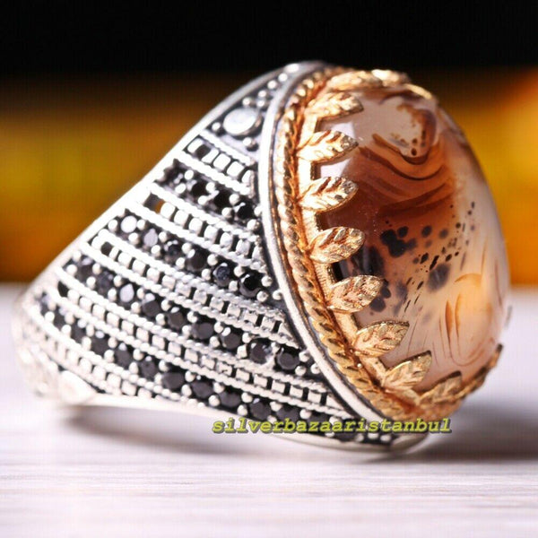 Most Beautiful and Latest Yamani Aqeeq Rings Designs | Latest Yemeni Aqeeq  Rings Collection. - YouTube
