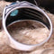 Aquamarine Stone Turkish Jewelry 925 Sterling Silver Mens Ring silverbazaaristanbul 