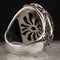 Carnelian Agate Aqeeq 925 Sterling Silver Elegant Mens Ring silverbazaaristanbul 