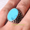copy of 925 Sterling Eagle Sapphire and Onyx Stone Mens Ring silverbazaaristanbul 