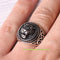 Copy of 925 Sterling Eagle Sapphire and Onyx Stone Mens Ring silverbazaaristanbul 