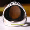 copy of 925 Sterling Eagle Sapphire and Onyx Stone Mens Ring silverbazaaristanbul 