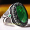 Copy of 925 Sterling Eagle Sapphire and Onyx Stone Mens Ring silverbazaaristanbul 