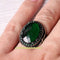 Copy of 925 Sterling Eagle Sapphire and Onyx Stone Mens Ring silverbazaaristanbul 