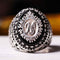 Customizable Special Logo Onyx Stone 925 Sterling Silver Mens Ring silverbazaaristanbul 