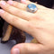 Customizable Turquoise Stone 925 Sterling Silver Mens Ring silverbazaaristanbul 