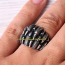 Eagle Claw Design No Stone Handmade 925 Sterling Silver Mens Ring silverbazaaristanbul 