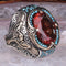 Eagle Style Color Changing Zultanite 925 Sterling Silver Mens Ring silverbazaaristanbul 