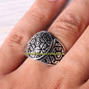 Elegant No Stone New Luxury 925 Sterling Silver Mens Ring silverbazaaristanbul 