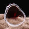 Elite Ruby Stone Jewelry Handmade 925 Sterling Silver Mens Ring silverbazaaristanbul 